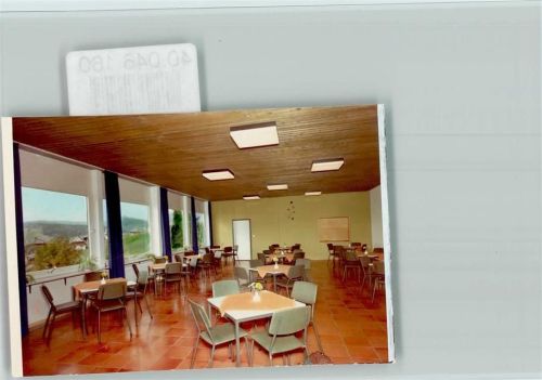 Bernau Kinderheim Esszimmer Blick in den Ort