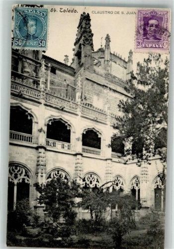 Toledo Claustro de S.Juan Marke bildseitig