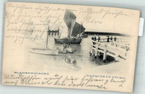 Blankenberghe Fischerei- Hafen