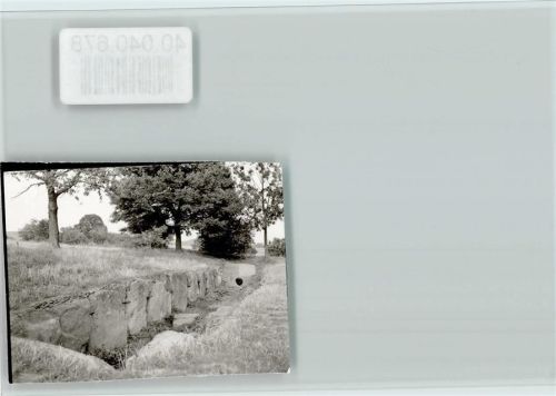 59955 W5788 Züschen , Westf FOTO KEINE AK Steinmauer