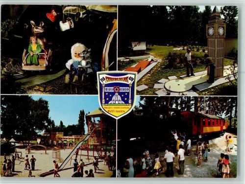 Rust Europa-Park Märchenbahn Minigolf Kinderspielplatz Eisenbahn