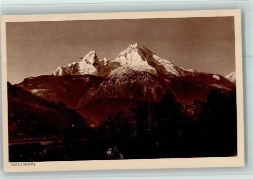Schönau Der Watzmann