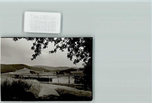 59939 W5787 Bigge FOTO KEINE AK Autobahnbrücke