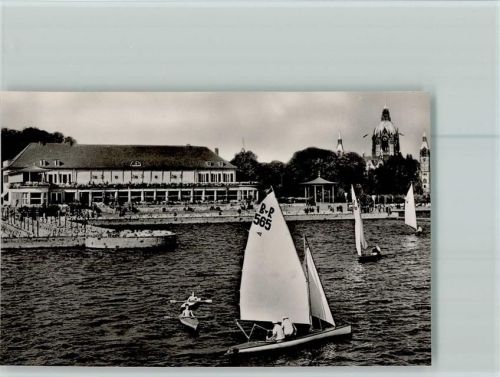 Hannover Segler und Kanuten am Maschsee 60ziger Jahre