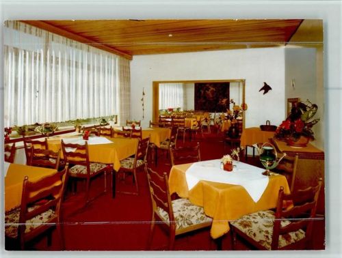 Haus Hubertus Innenaufnahme Speisesaal