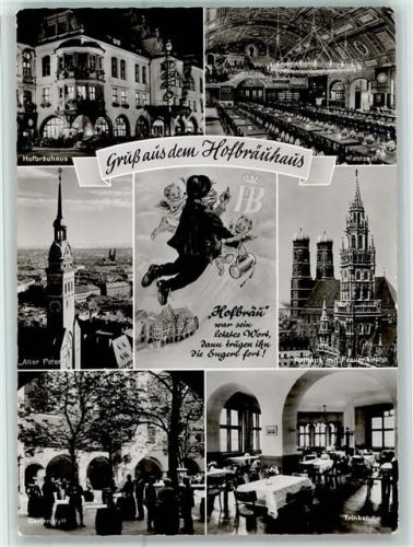 München Hofbräuhaus Aufnahmen und Rathaus