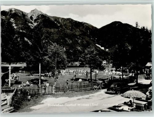 Seefeld Badeleben Gasthof Wildsee