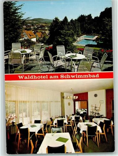 Holzhausen Waldhotel am Schwimmbad Innenaufnahme 2-Bildaufnahme