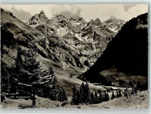 Oberstdorf Einödsbach mit Mädelegabelgruppe