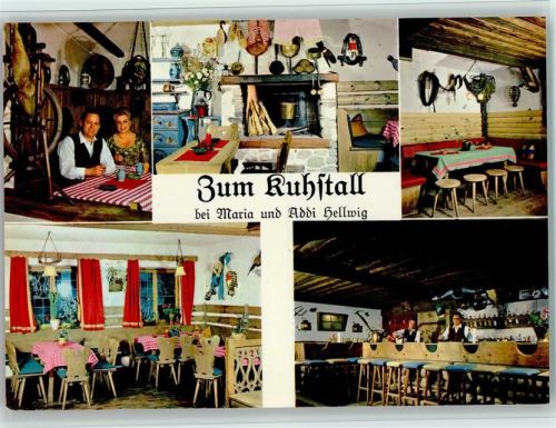 Reit im Winkl Maria und Addi Hellweg Tanzlokal zum Kuhstall