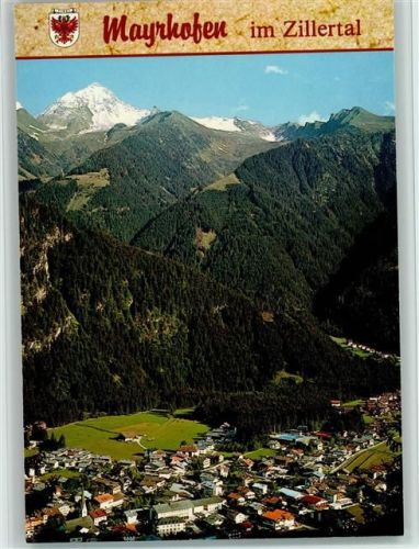 Mayrhofen Luftaufnahme