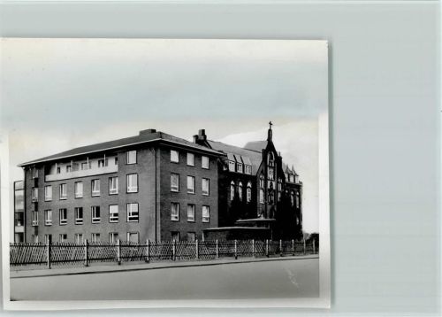 Nordwalde Krankenhaus Anbau ? Foto 11 x 14 cm