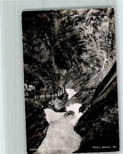 Ramsau Partie in der Wimbachklamm Foto L. Ammon