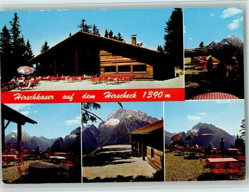 Ramsau Watzmann Gaststätte Hirschkaser