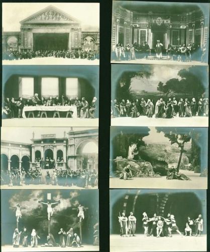 Oberammergau Passionsspiele 1900 Lot mit 12 AK, gute Erhaltung, nicht gelaufen