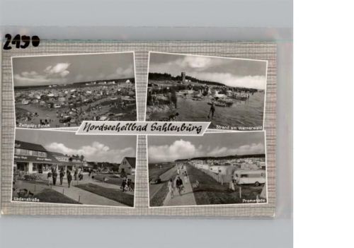 Sahlenburg Ladenstraße Strand Zeltplatz Promenade