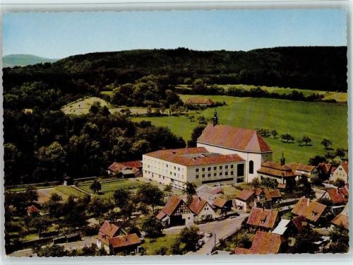 Scheinfeld Kloster Schwarzenberg Franziskaner-Minoriten Fliegeraufnahme
