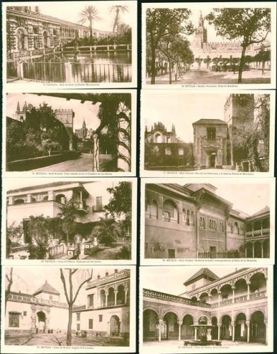 Sevilla Lot mit 20 AK, um 1920; gute Erhaltung, nicht gelaufen