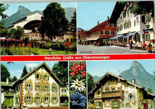 Oberammergau Passionstheater Dorfstraße