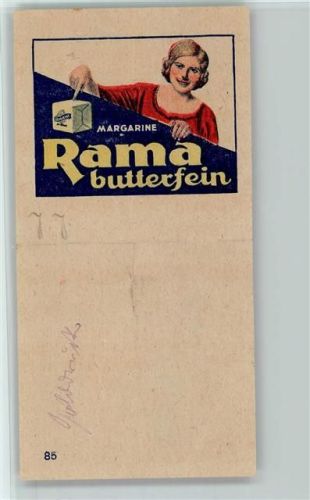 Letzter Gruss auf Rama Einkaufszettel