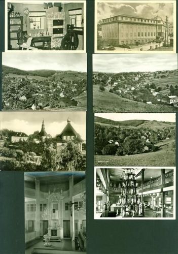 Kurort Seiffen Lot mit 8 AK, ca. 1954-1960: gute Erhaltung, wenig gelaufen