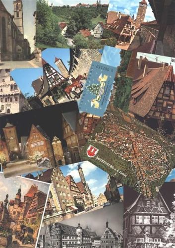 Rothenburg Lot mit 163 AK (einzelne mehrfach)