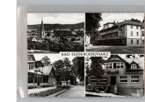 Bad Suderode Hotel Central, Café Forbrich, ... AKU2