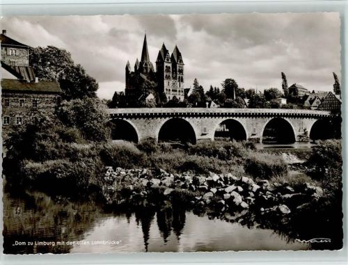 Limburg Dom mit der alten Lahnbrücke