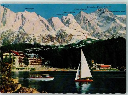 Eibsee Seilbahn Eibsee-Zugspitze Zahnradbahn