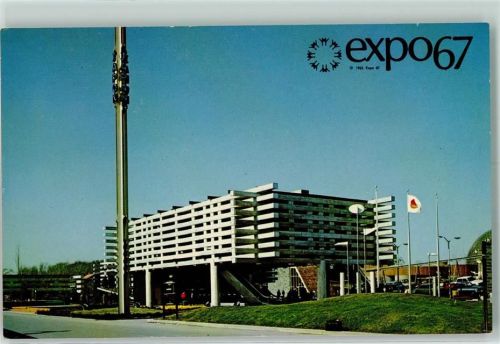 Montreal 1967 Expo Le Pavillon Japonais Situe dans I'lle Sainte-Helene montre au visiteur l'art l'industrie et le mode de vie du Japan AKU2