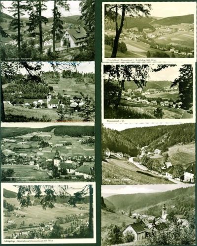 Warmensteinach Lot mit 29 AK, ca. 1953-1964: gute Erhaltung, teils gelaufen