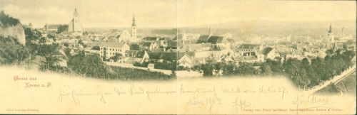 Krems Panorama, ca. 1902