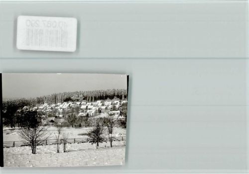 Neuhaus Ortsansicht im Winter