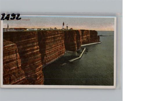 Helgoland Westseite Leuchtturm