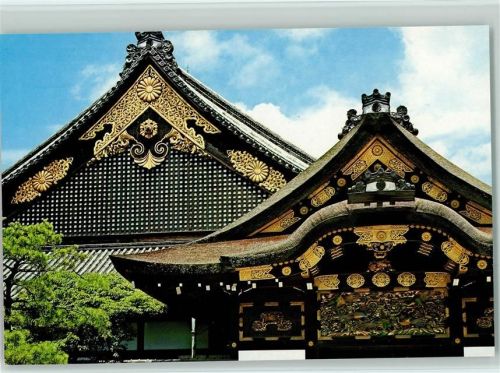 Kyoto Nijo Castle Kyoto Nara & Biwako Riesenkarte TK 86