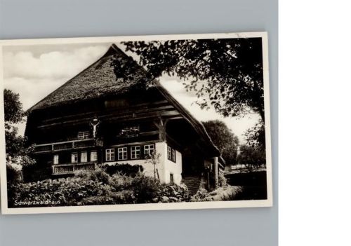 Schwarzwaldhaus Fotokarte