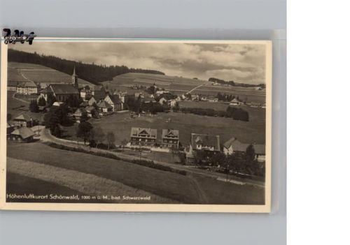 78141 W7741 Schönwald im Schwarzwald