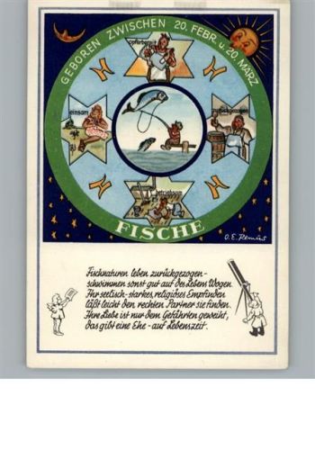 Astrologie Sternzeichen Fische