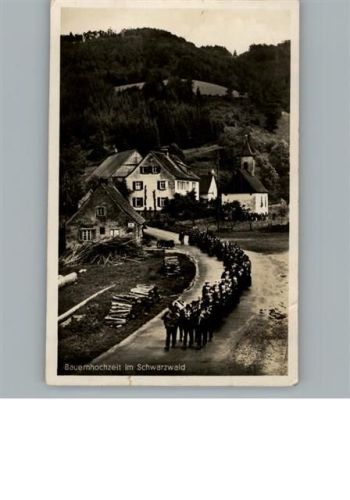 Schwarzwald Bauernhochzeit