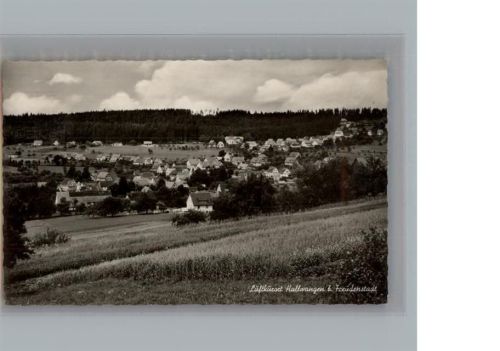 Hallwangen Hallwangen Fotokarte