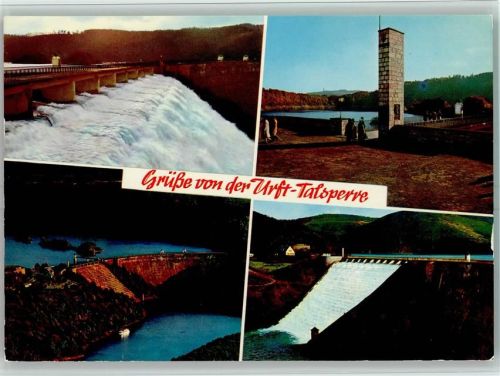 Schleiden Urft-Talsperre Staumauer
