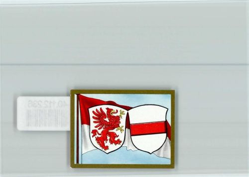 Burg Stargard Stadtwappen Kosmos Sammelbild 6x5cm