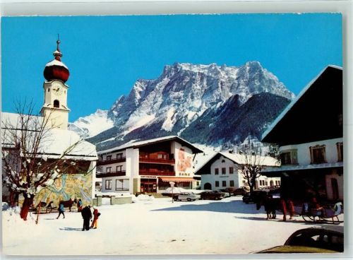 Ehrwald Zugspitze Winter