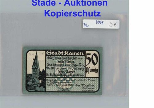 59174 W4708 Kamen - Kamen Notgeld
