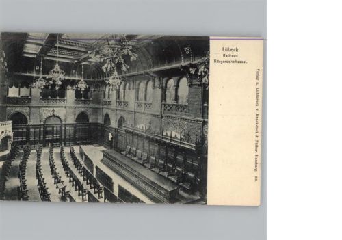 Lübeck Bürgerschaftssaal