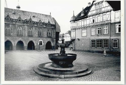 Goslar Marktplatz , Foto-Karte