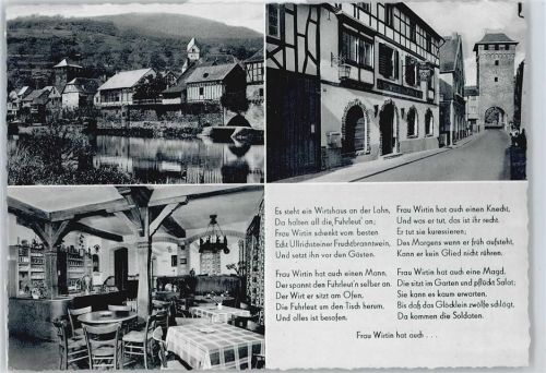 Dausenau altes Wirtshaus , Lied