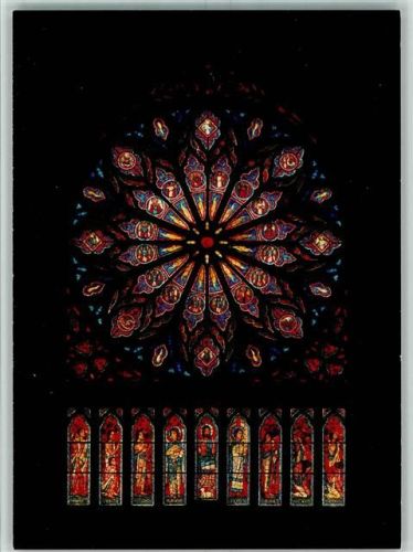 Trondheim Nidaros Kathedrale Rosenfenster von Gabriel Kielland