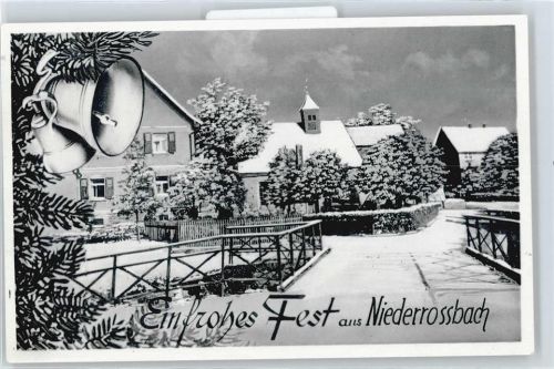 Niederroßbach Winter-Karte