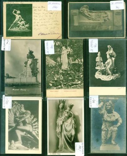 Lot mit 27 AK + 1x Briefumschlag, ca. 1898-1952: überwiegend gute Erhaltung, wenige gelaufen